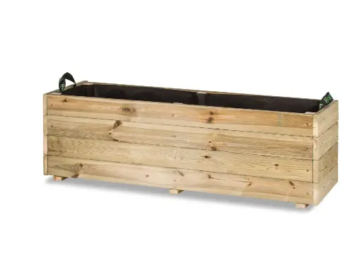 [JKD208] Jardinière en bois traité Ghio – 140 L 