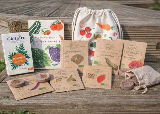 [PC-1093] Kit jardinage - Les légumes du soleil